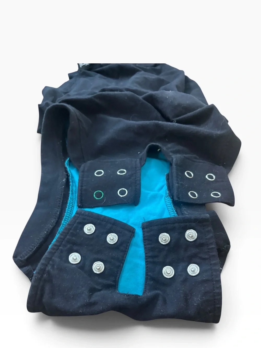 Suitical Recover dog suit M Black post-op after surgery clothing